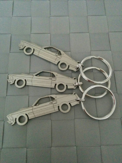 Ford Mustang Mach1 1969 Laser Cut Key Chains