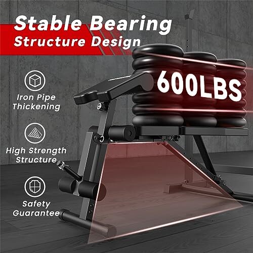 PROFIHANTEL OLYMPIC WORKOUT BENCH BENCH PRESS MULTI FUNCTIONAL - Scratch & Dent