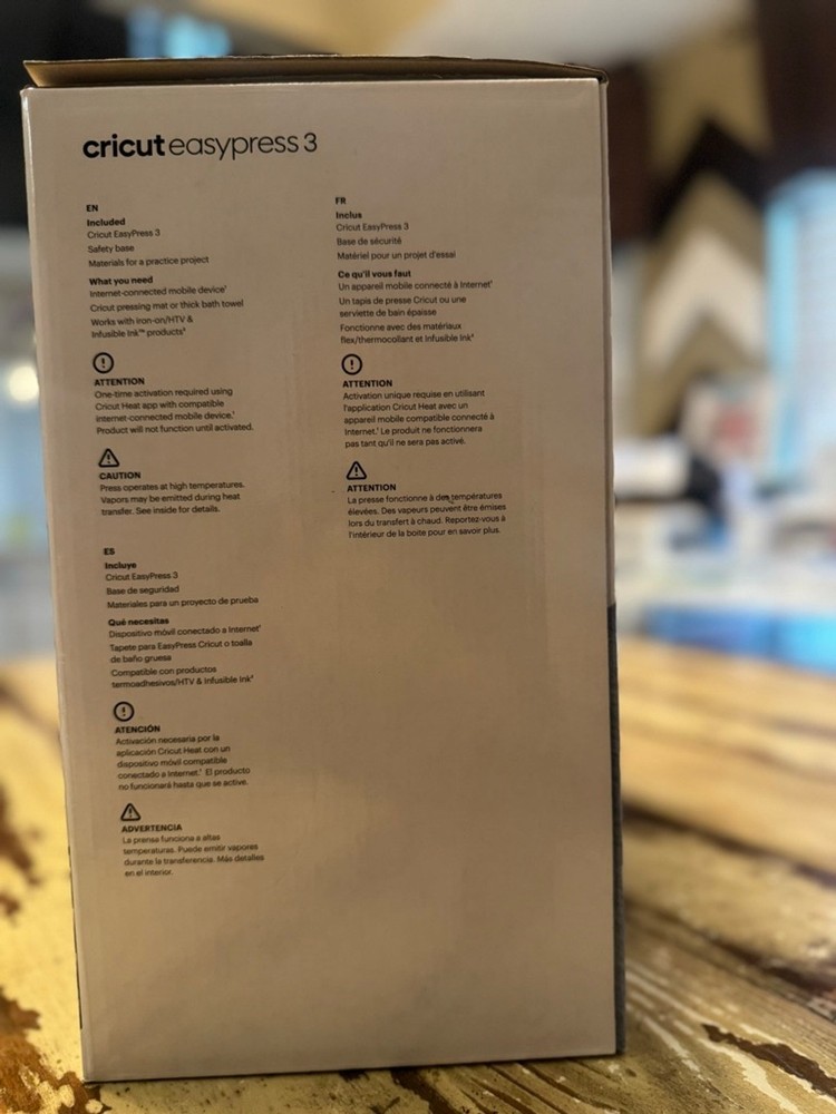 CRICUT | EasyPress 3 Smart Heat Press