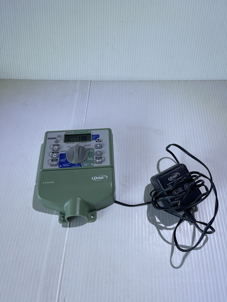 Orbit WaterMaster 6 Station Dual Program Sprinkler Timer Controller 57196