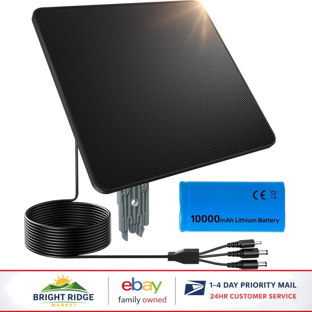 Efficient Solar Charging Solution for Trail Cameras with  Waterproof Rating