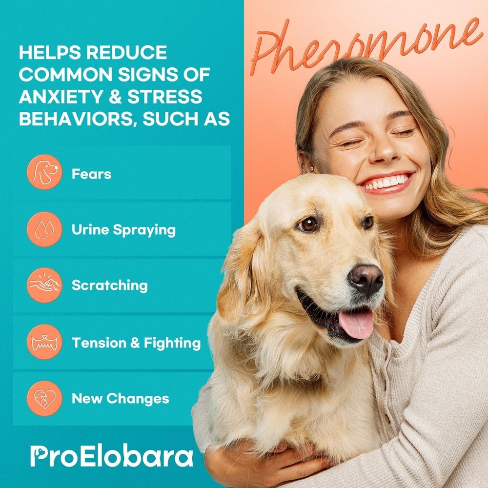 ProElobara Dog Calming Pheromone Plug Diffuser: Medium, White