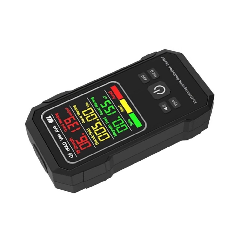 Digital Electromagnetic Field EMF Meter with Peak and Average Value Switching