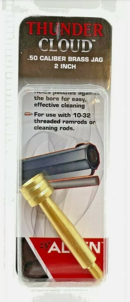 Allen Thunder Cloud .50 Caliber Brass Jag 2 Inch with 10-32 Threads 87135A