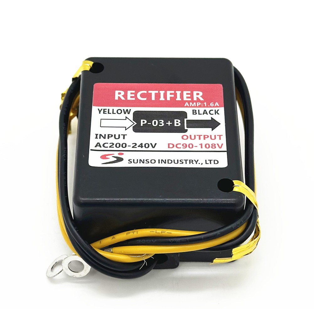 SUNSO RECTIFIER P-03+B AC200~240V DC90~108V brake Rectifier module