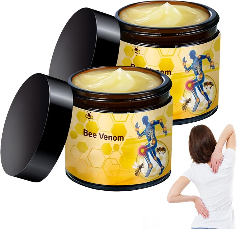 2PC Botulinum Toxin & Bee Venom Bone Cream, Professional Joint & Bone Cream, ...