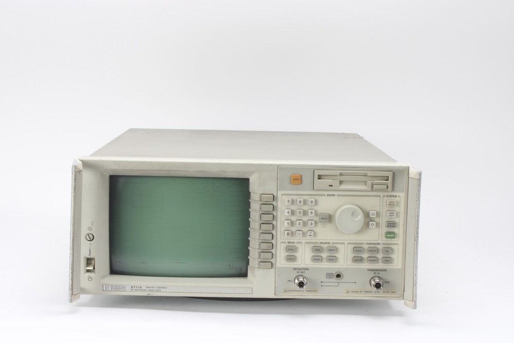 HP 8711A RF Scalar Network Analyzer 1300GHz With 1C2, 1E1, and 1EC Options