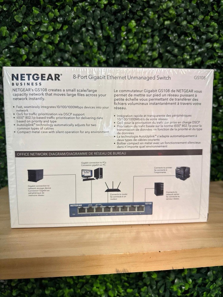 Netgear business 8 port