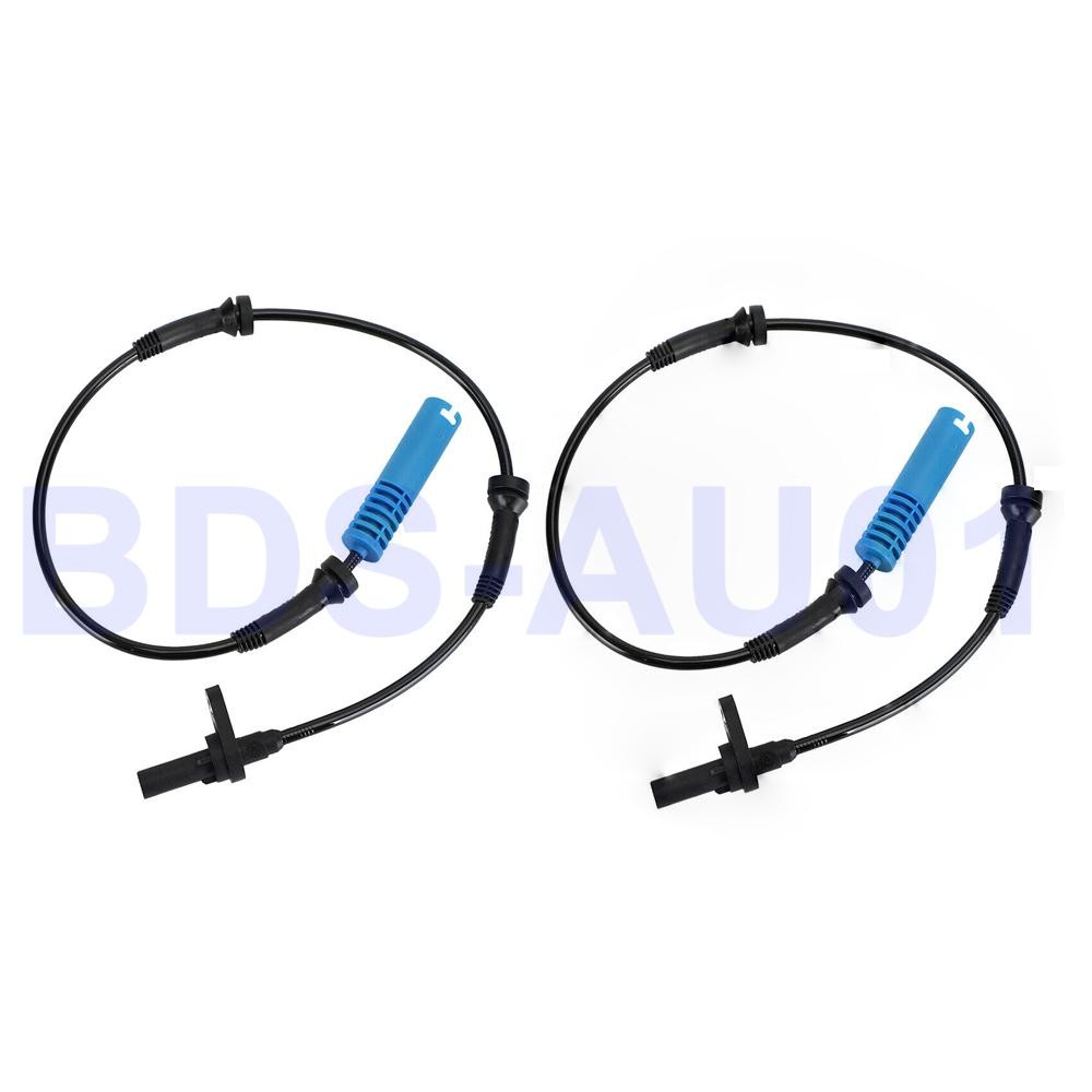 2pcs Front Left Right ABS Wheel Speed Sensor for BMW E60 E61 E63 E64 525i 528i