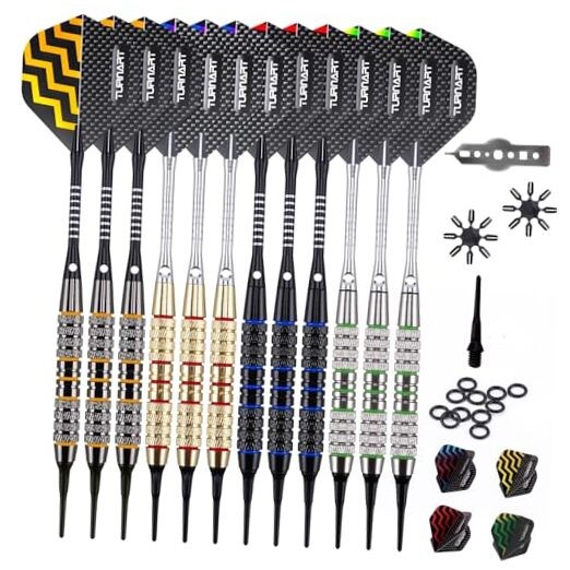 Darts Plastic Tip - Professional Soft Tip Darts Set for Electronic Tungsten