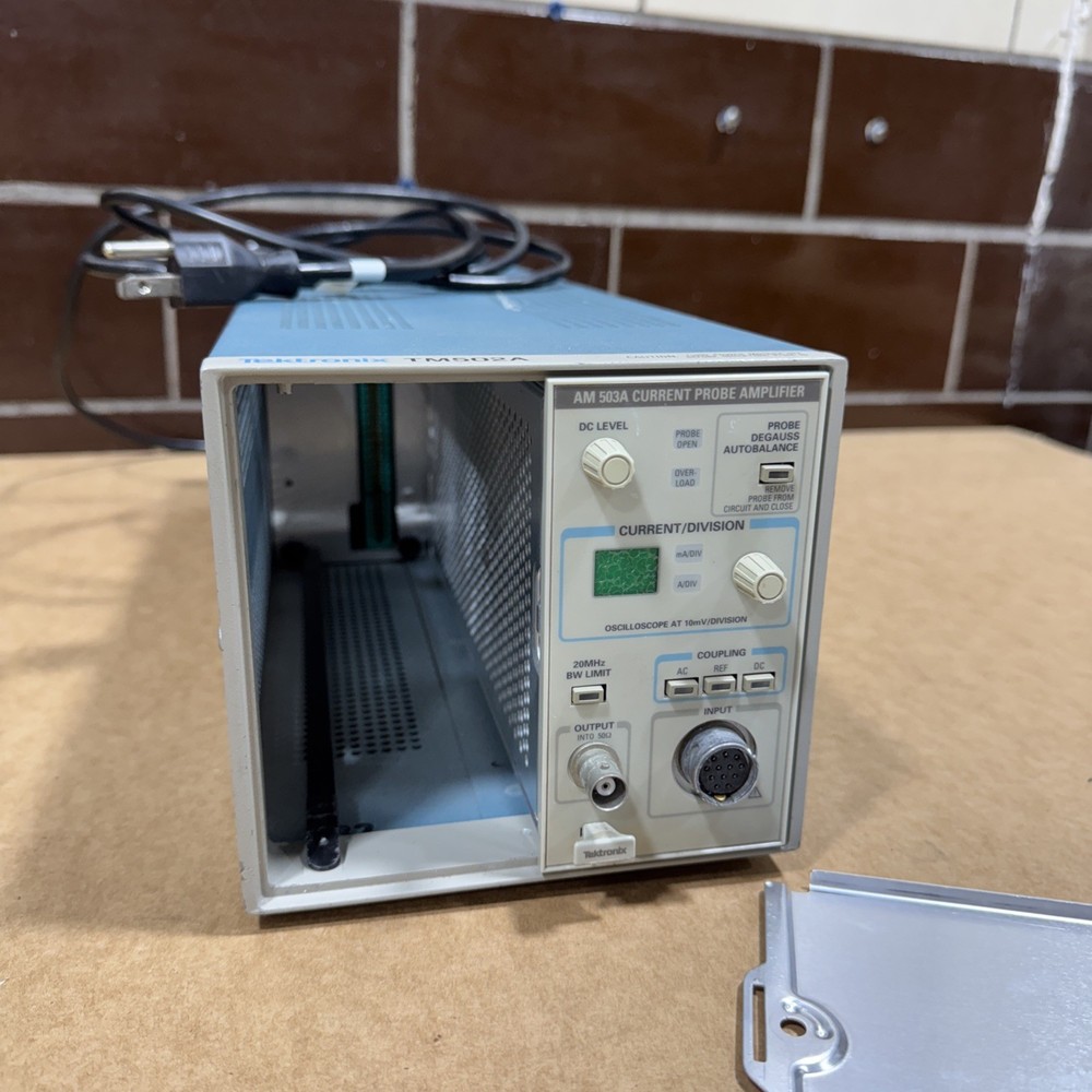 Tektronix TM502A AM 503A Current Probe Amplifier 120V