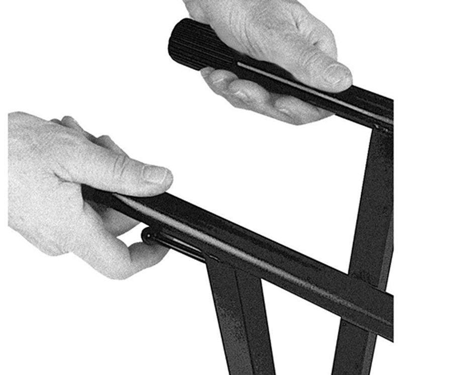 On Stage KS7290 Pro Single X Keyboard Stand