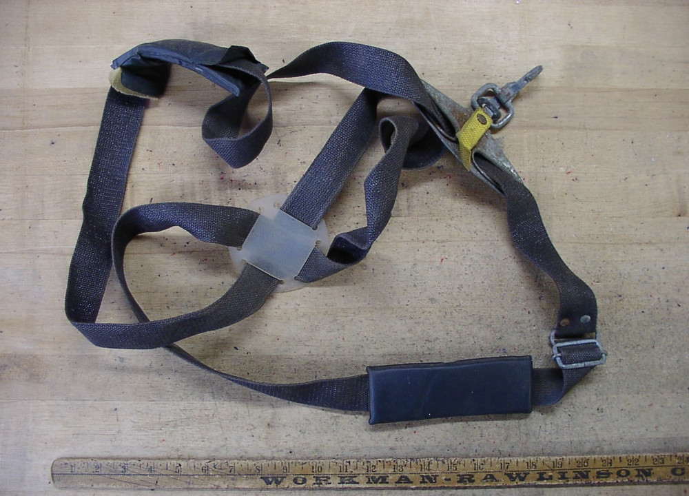 Vntg Klein Tree Climbing Secondary Safety Belt Positioning Strap,& BONUS STRAP