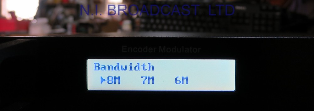 Taylor encoder modulator with 4x HDMI inputs, ASI in / out, RF in / out, mpeg4 e