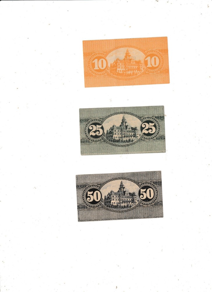 RECKLINGHAUSEN 3 NOTES 1920