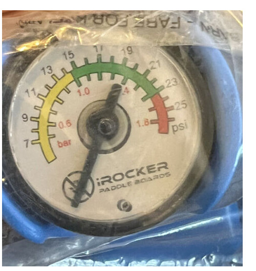 Fullthrottle White and Blue iRocker Paddle Handpump Sealed Original Package