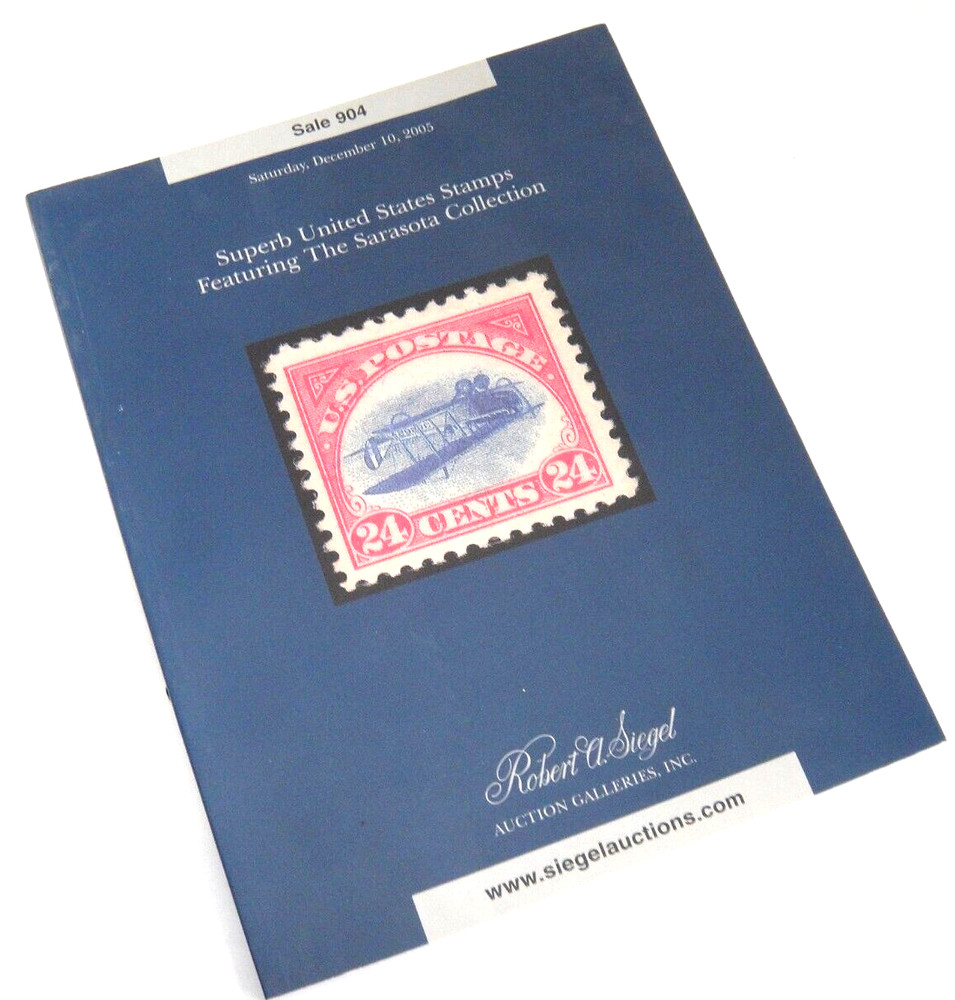 Siegel Stamp Auction Catalog 2005 Sarasota Collection Inverted Jenny Balloon