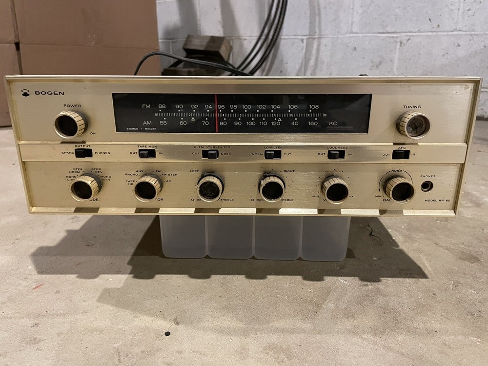 Bogen RP 60 Stereo Tube Integrated Amplifier