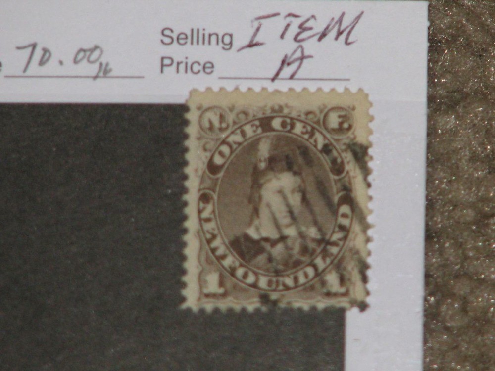 NEWFOUNDLAND SCOTT# 43 USED ITEM A