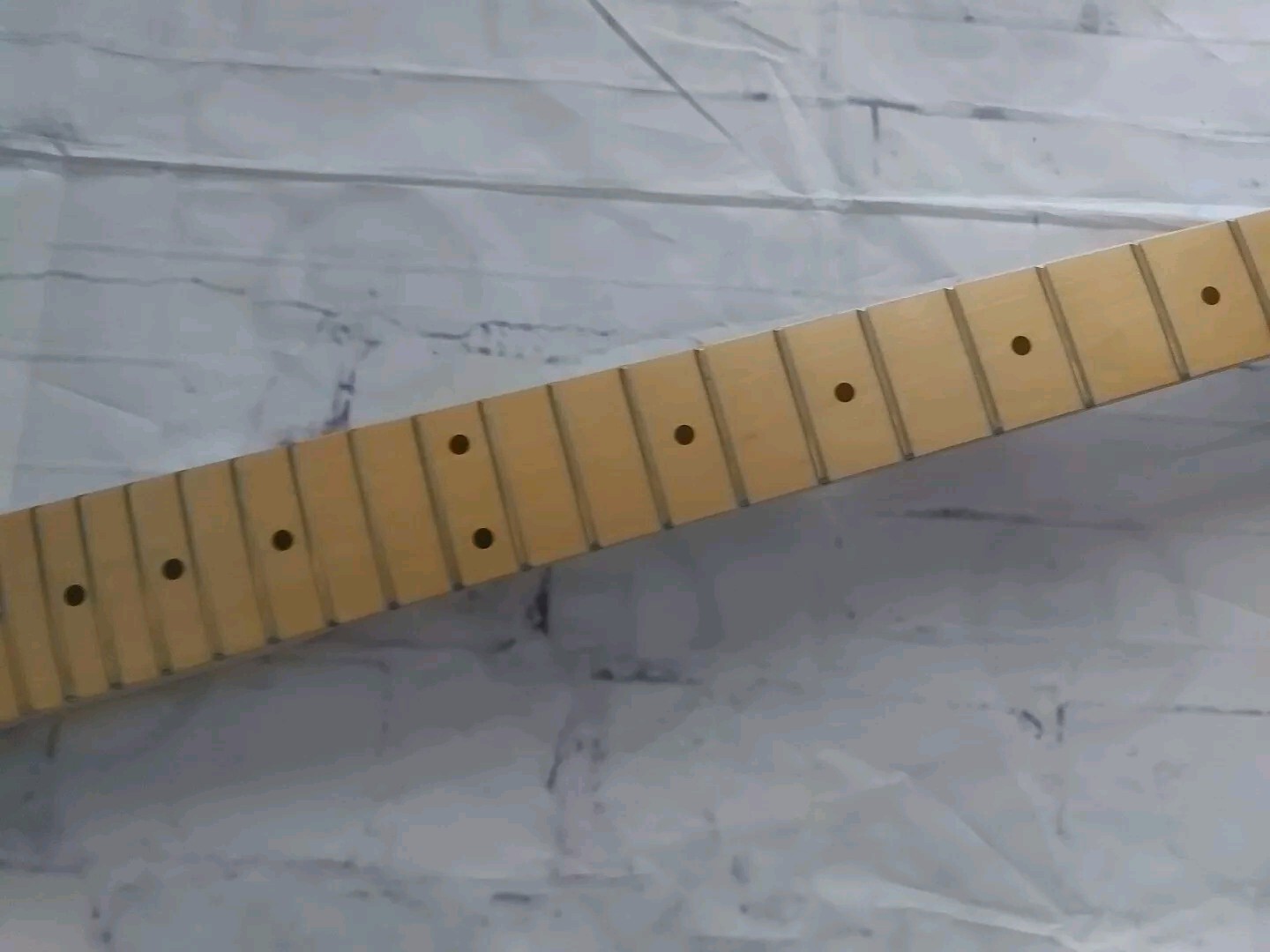 Right Handed S Type Strat 25.5" Scale Electric Guitar Neck w/ Tuners & Trees!!