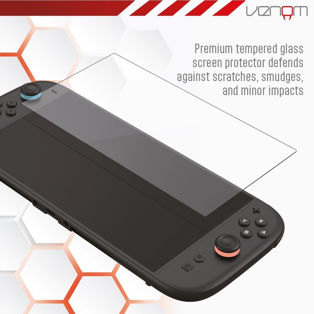 Nintendo Switch 2 Protector Kit | 4-in-1 Accessory Kit with Screen Protector