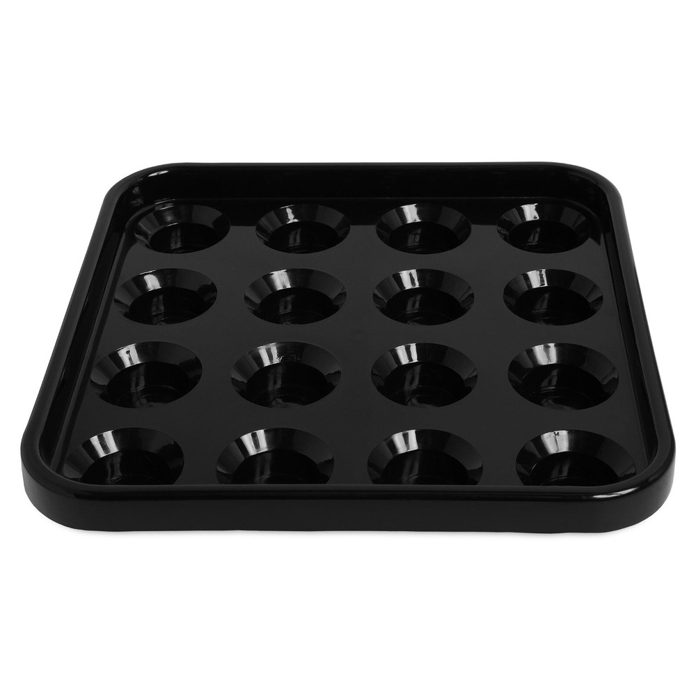 OKKO Pool Table Plastic 8 Ball Triangle Rack + Ball Tray for 2 ¼" Pool Balls