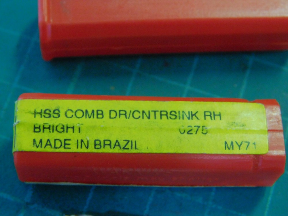 5 Dormer #1 HSS Bright Right Hand 60° Combination Drill & Countersinks