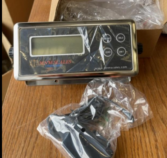 1000 LB CALIBRATED S-TYPE LOAD CELL INDICATOR CRANE SCALE TENSION/ COMPRESSION