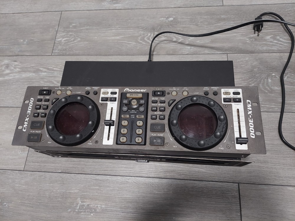 Pioneer CMX-3000 DJ Twin CD Player Rackmount Untested