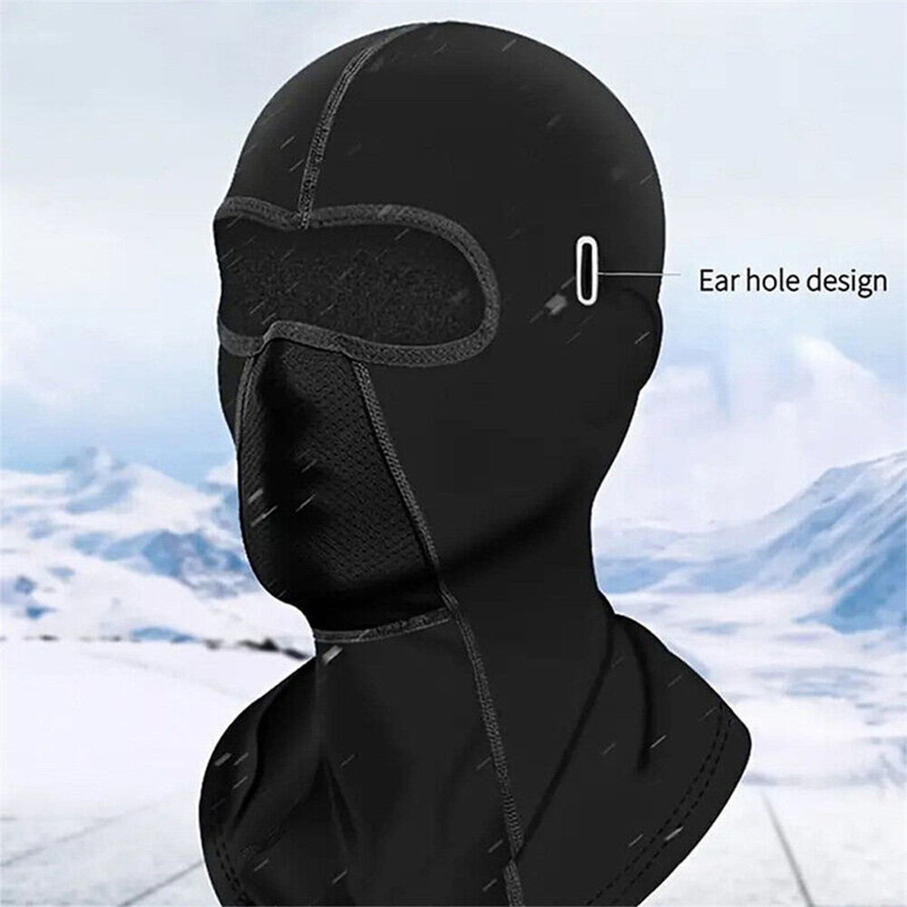 Winter Thermal Motorcycle Balaclava Windproof Ski Full Face Mask Hood Helmet Lot