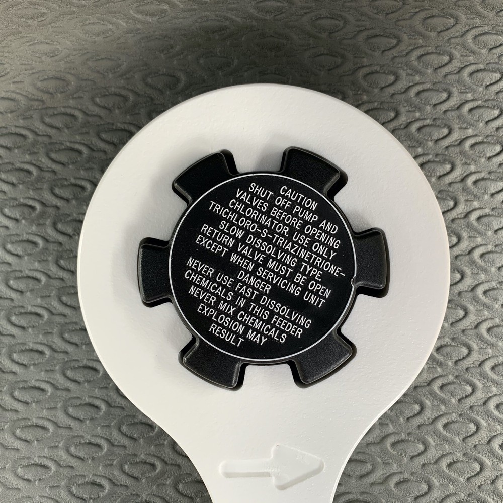 Lid Wrench for Hayward CL100 & CL110 Chlorinators (Solid HDPE plastic)