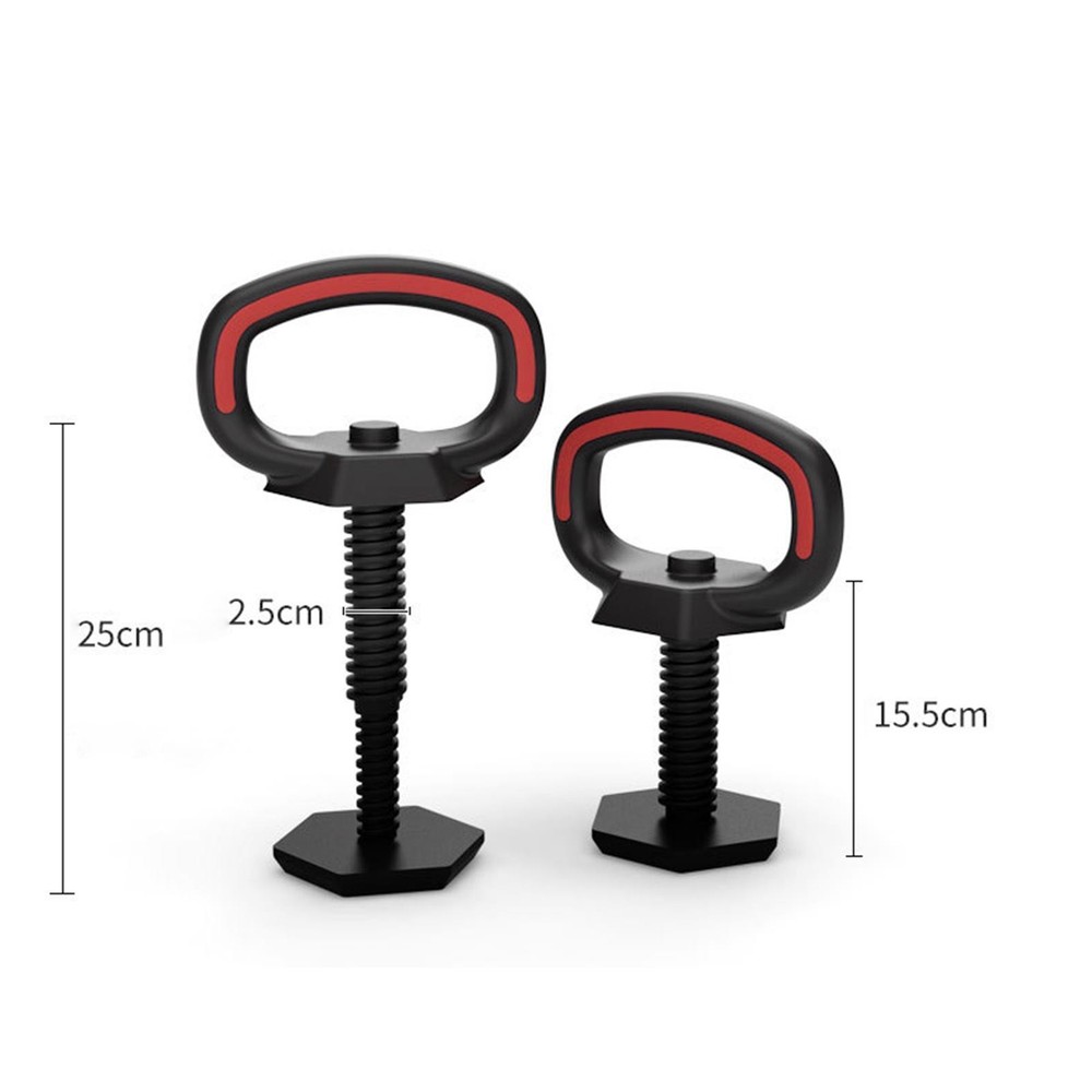 Adjustable Kettlebell Handle Kettle Bell Accessory for Weight Plates Barbell