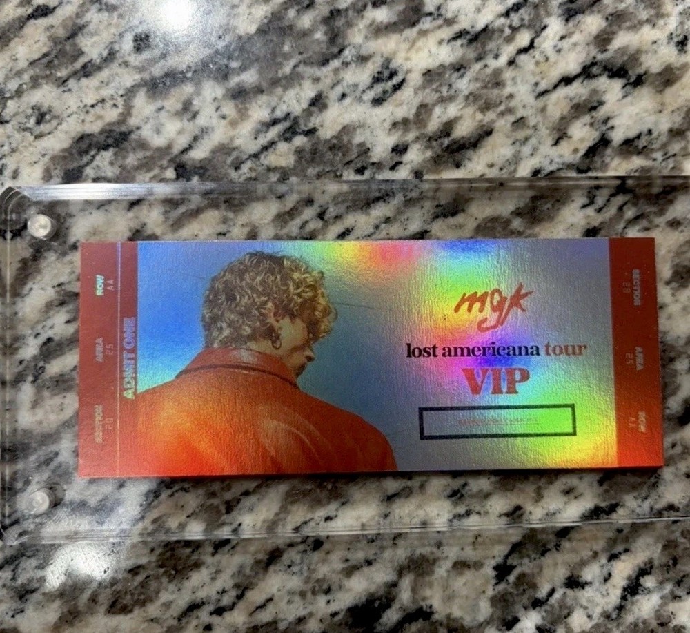 MGK Lost Americana VIP TICKET