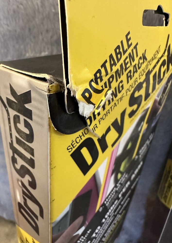 Two (2) Boxes DryStick Portable Equipment Drying Rack Each Box = A Four (4) Pack