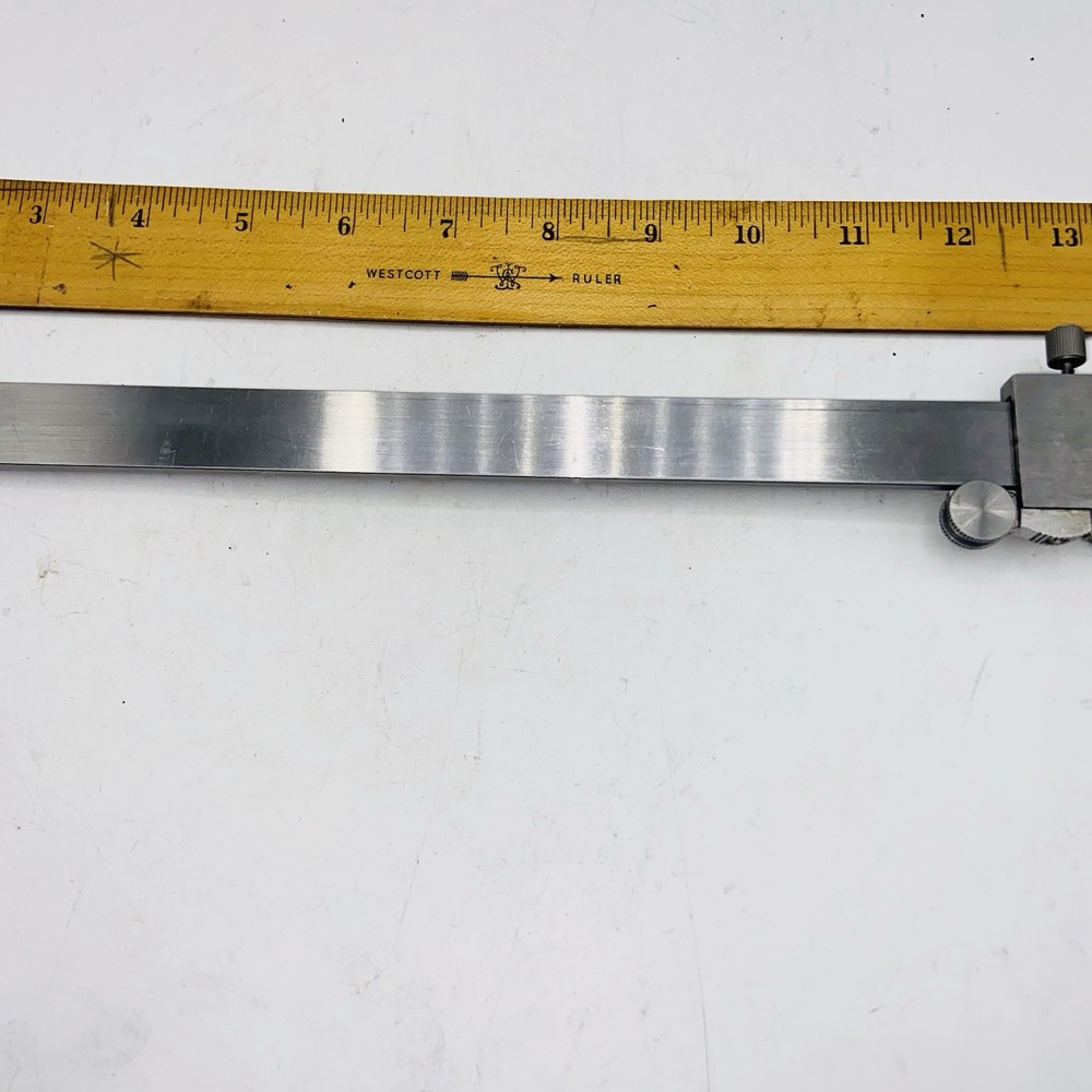 Fowler Shockproof 0-12" Whiteface Dial Caliper .001