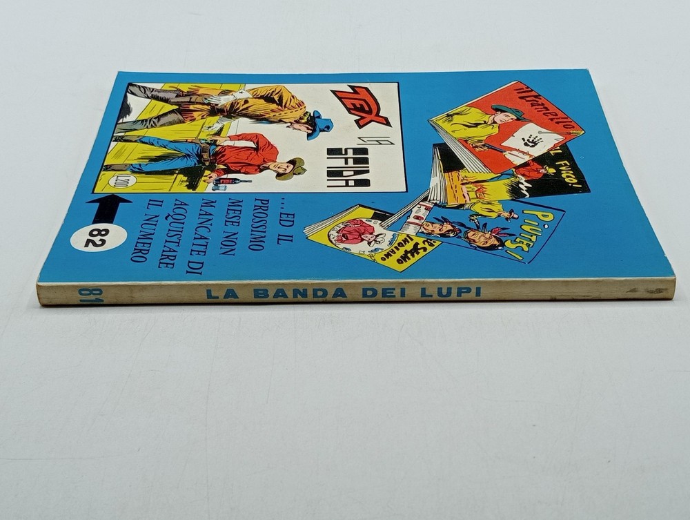 TEX BONELLI comic book first edition number 81 200 LIRE