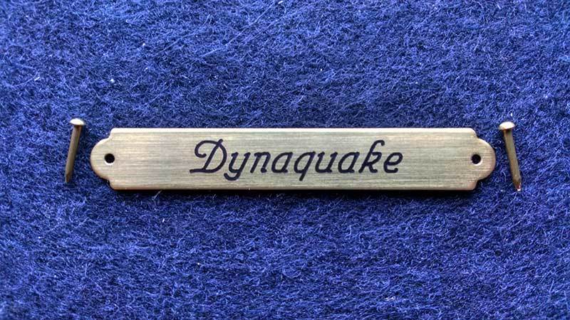 HALTER PLATE SMALL or LARGE SADDLE 3" x 1/2" SOLID NICKEL SILVER ENGRAVED