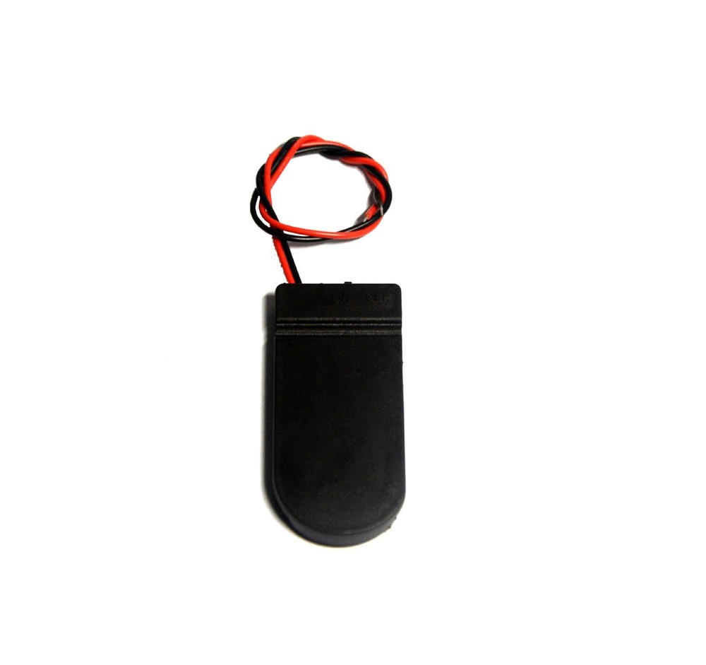 CR2032 Battery Holder with Switch 6 Pack 2 x 3V with Leads