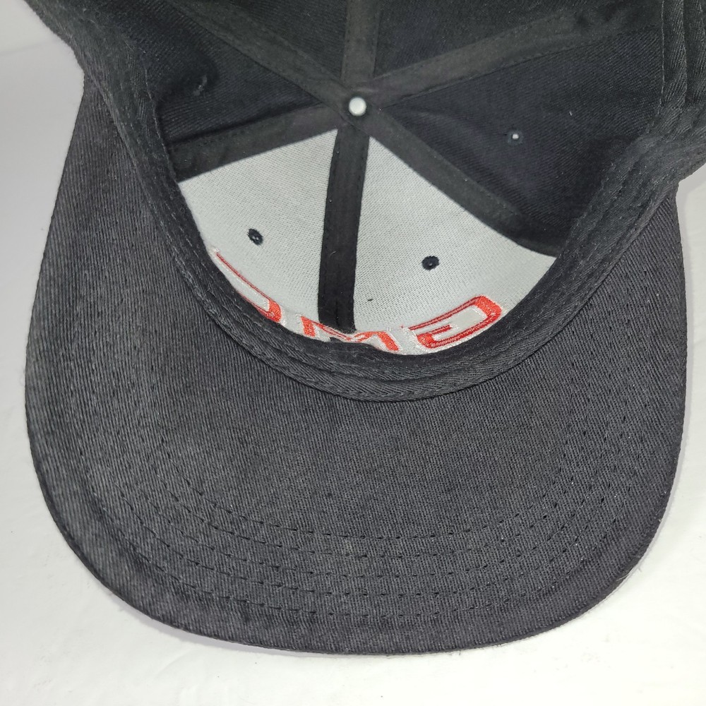 GMC Black Hat Cap Snap Back