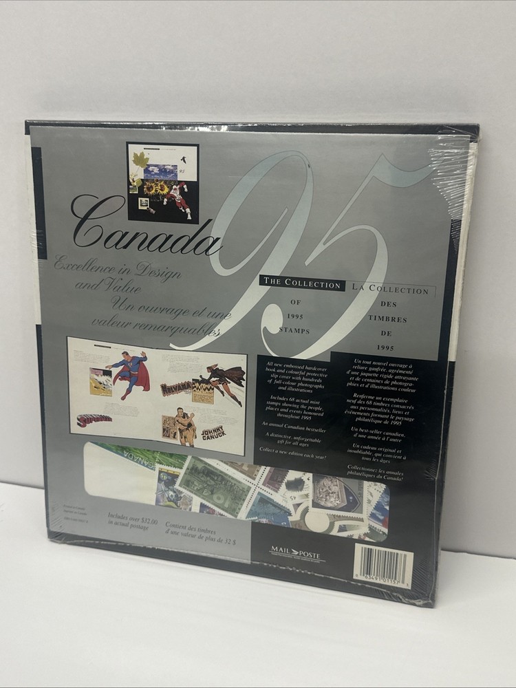 1995 Canada Stamp Year Book Sealed