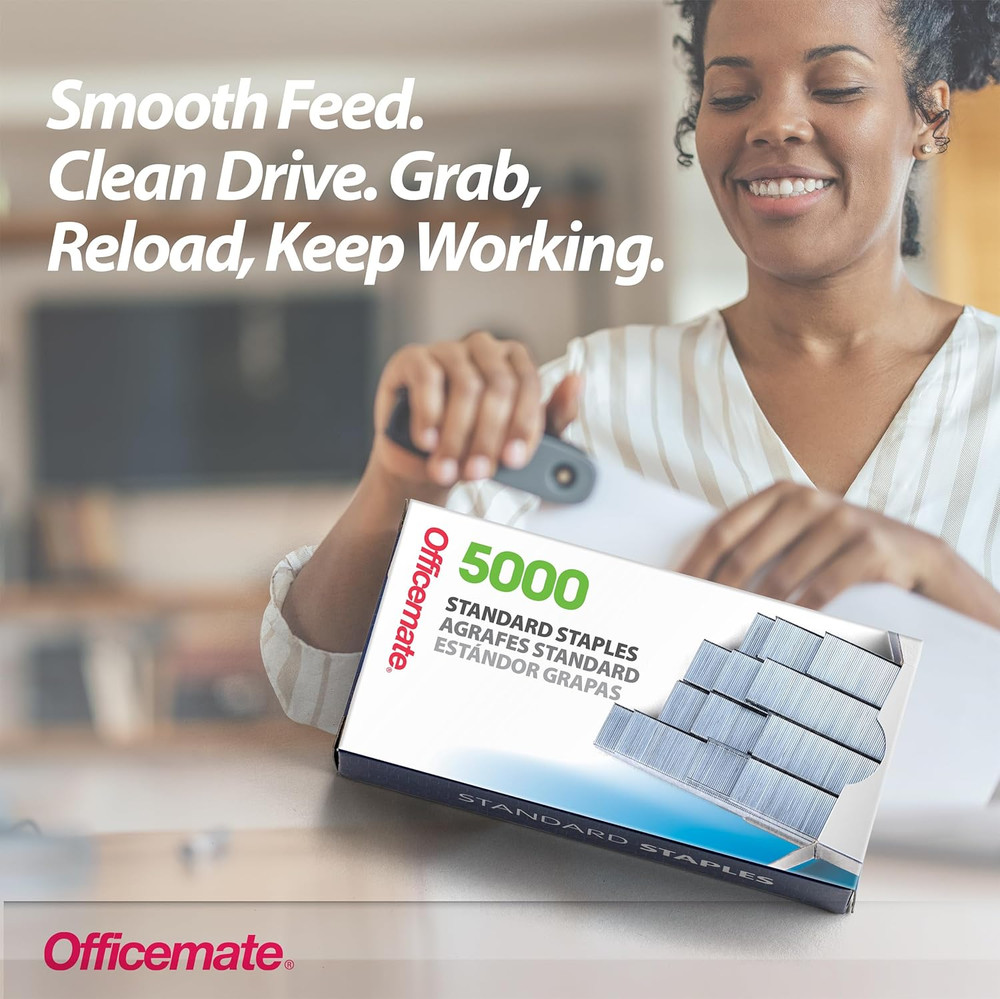 Standard Staples, 5 Boxes General Purpose Staple, 5000 Staples/Box (91925)
