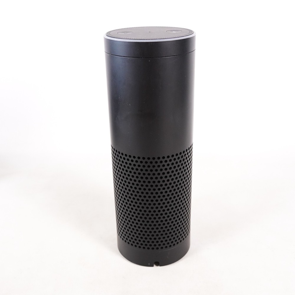 Amazon Echo 1st Generation Bluetooth Alexa Smart Speaker w/ Remote Black SK705DI