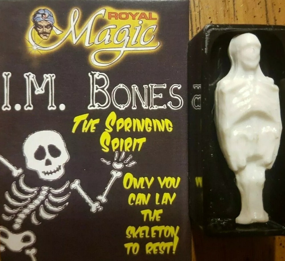 I.M. Bones Skeleton Trick & Crazy Cube 2 magic trick combo new in package!