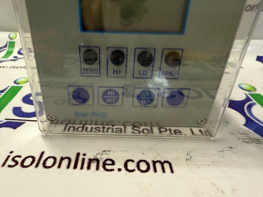 Hotec PH-10C pH Transmitter and Controller 0-14 pH PH10C Industrial pH Analyzer