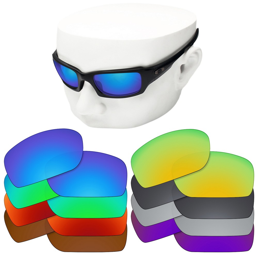 Max.Shield Replacement Polarized Lenses for-Oakley Fives Squared OO9238