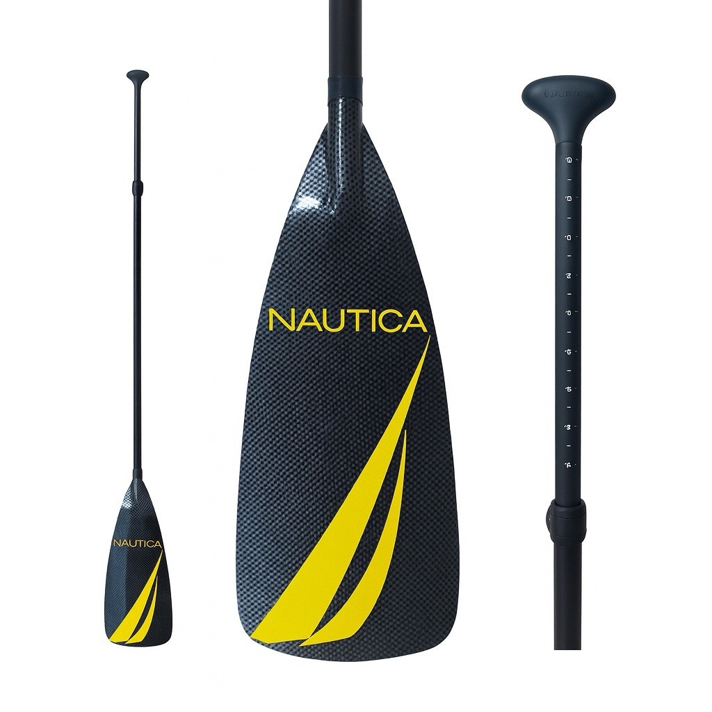 NAUTICA 3-Piece Adjustable Floating SUP Paddle – New – Stand Up Paddleboarding