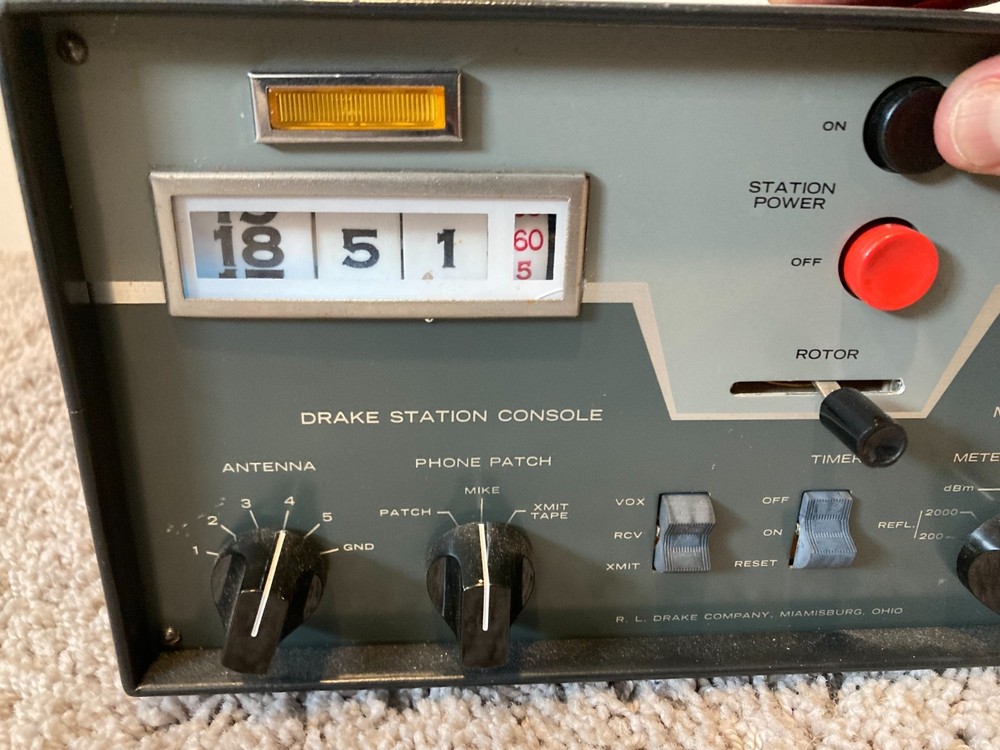 R.L. Drake C-4 Station Console Amateur Ham Radio