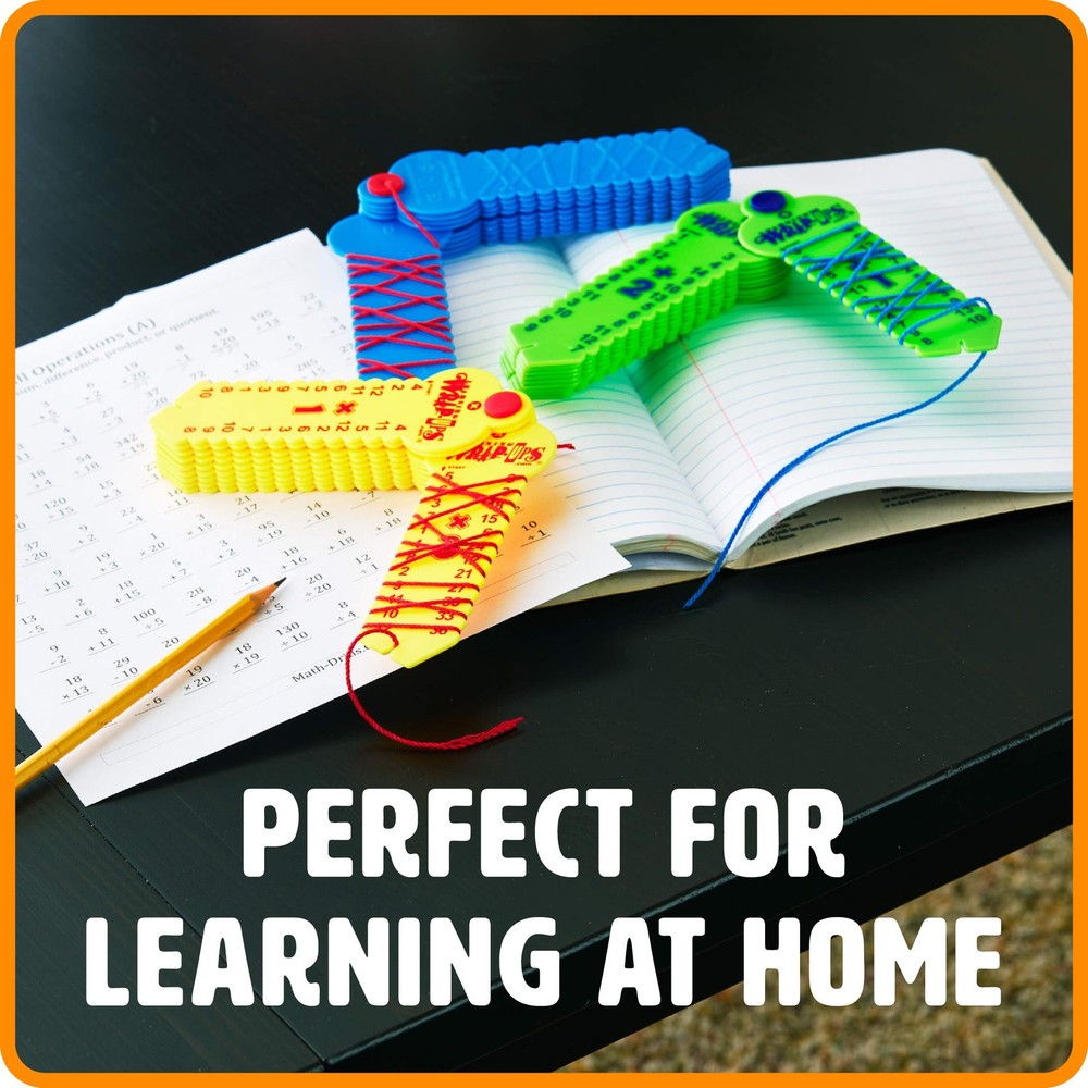 Learning Wrap-Ups Multiplication Keys - Self Correcting Math Tool for Kids Gr...