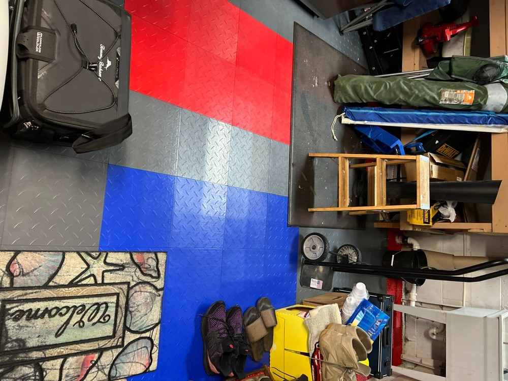plastic garage floor tiles