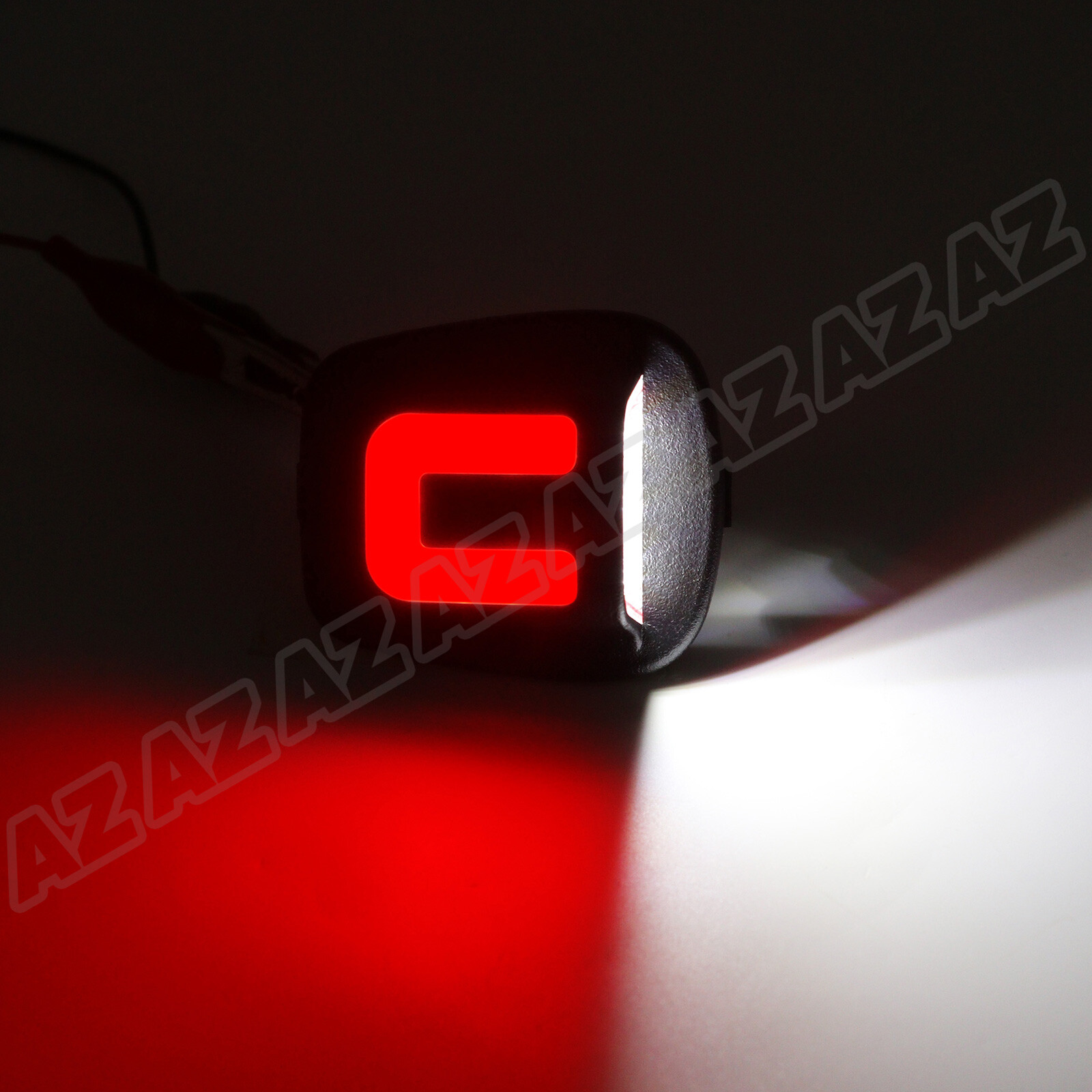 2x Red+White LED Rear Bumper Tag Light License Plate Lamp Fit 97-11 Dodge Dakota